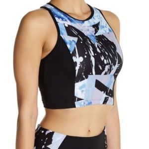 NWT Betsy Johnson Performance Crop Top/Sports Bra